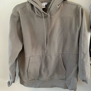 Athleta Women’s Gray Charcoal Hooded Sweatshirt-M